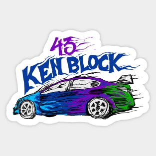 Ken Block 43 Sticker